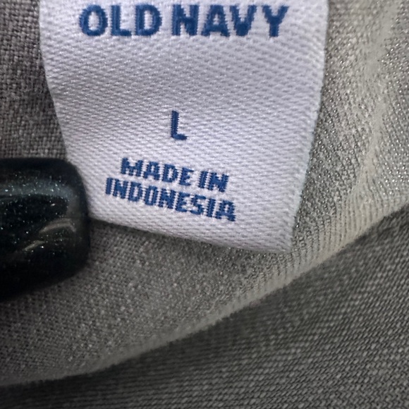 Women’s Old Navy Olive Through Sleeveless Flutter Sleeve Jumpsuit size L - Picture 11 of 13